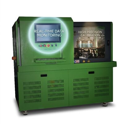 CRB-D1500 Common Rail Pump Πάγκος δοκιμής με βαρέως τύπου ψύξη ανεμιστήρα 50.000+ ωρών λειτουργίας και απλοποιημένος έλεγχος PLC