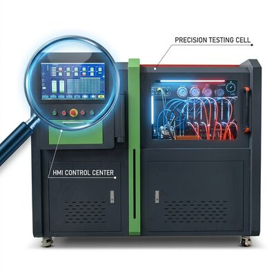 CRP-Compact Portable Common Rail Pump Test Bench με πίεση 1800 bar, κινητήρα 220V μονής φάσης 3Kw και κινητό σχεδιασμό 85kg